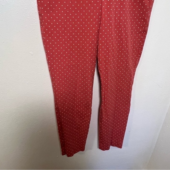 Old Navy Pixie High Rise Ankle Pant Gooseberry Polka Dot - Picture 5 of 11